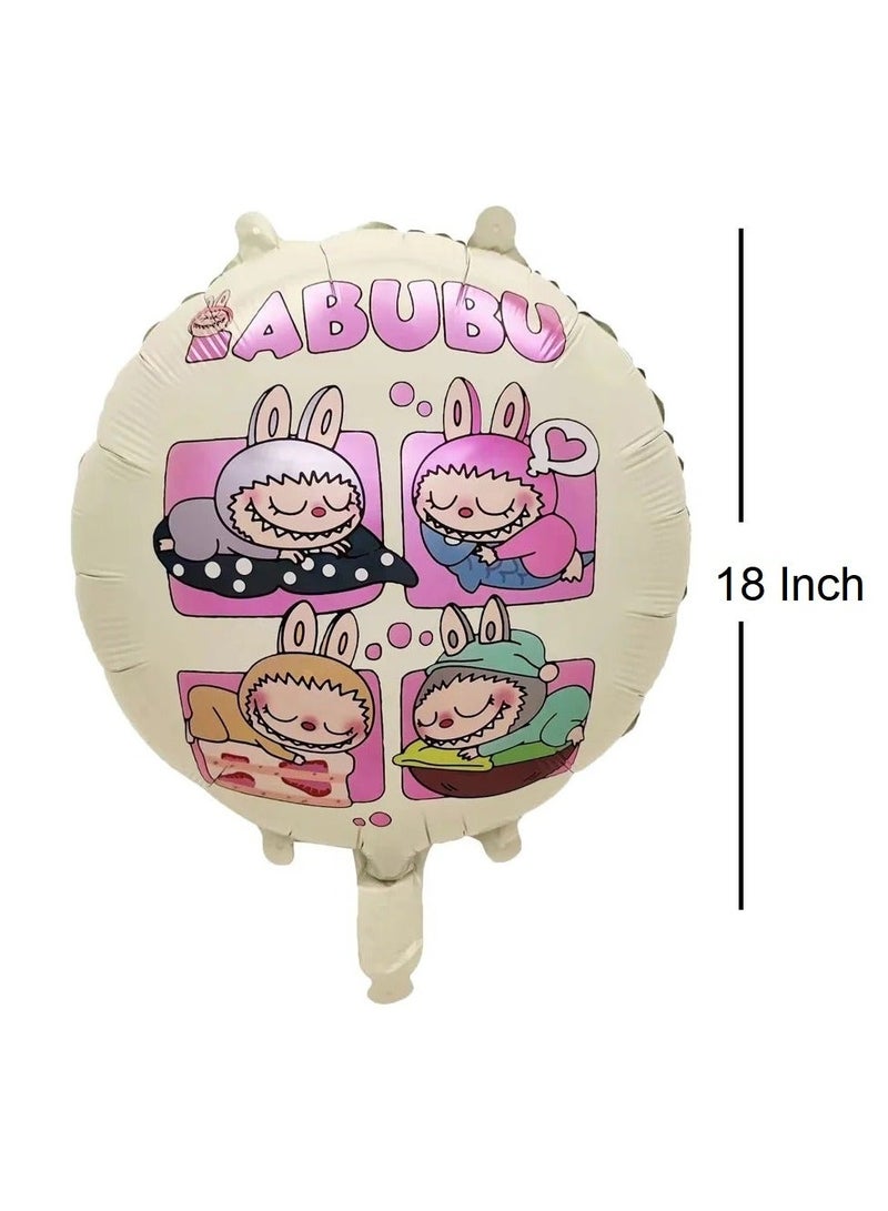 Boxwoods Birthday Decorations Balloons And Banner The Monster Theme Party Decoration For La Bubu Lovers - Image 5